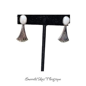 Vintage sterling silver earrings